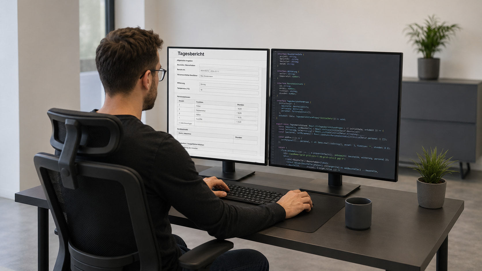 Tagesbericht mit Formilo programmieren lassen