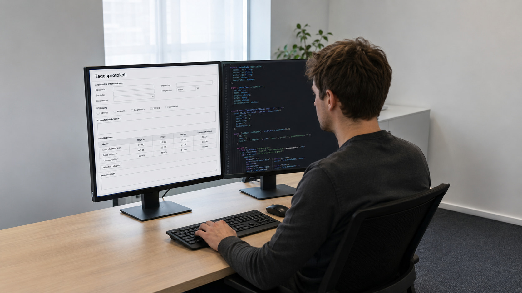 Tagesprotokoll mit Formilo programmieren lassen