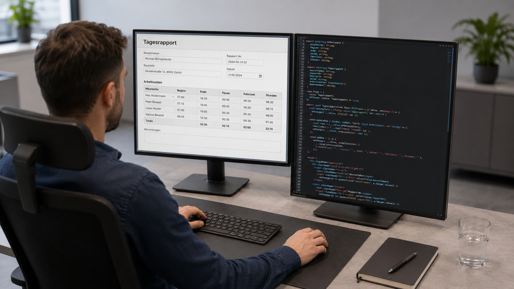 Tagesrapport mit Formilo programmieren lassen