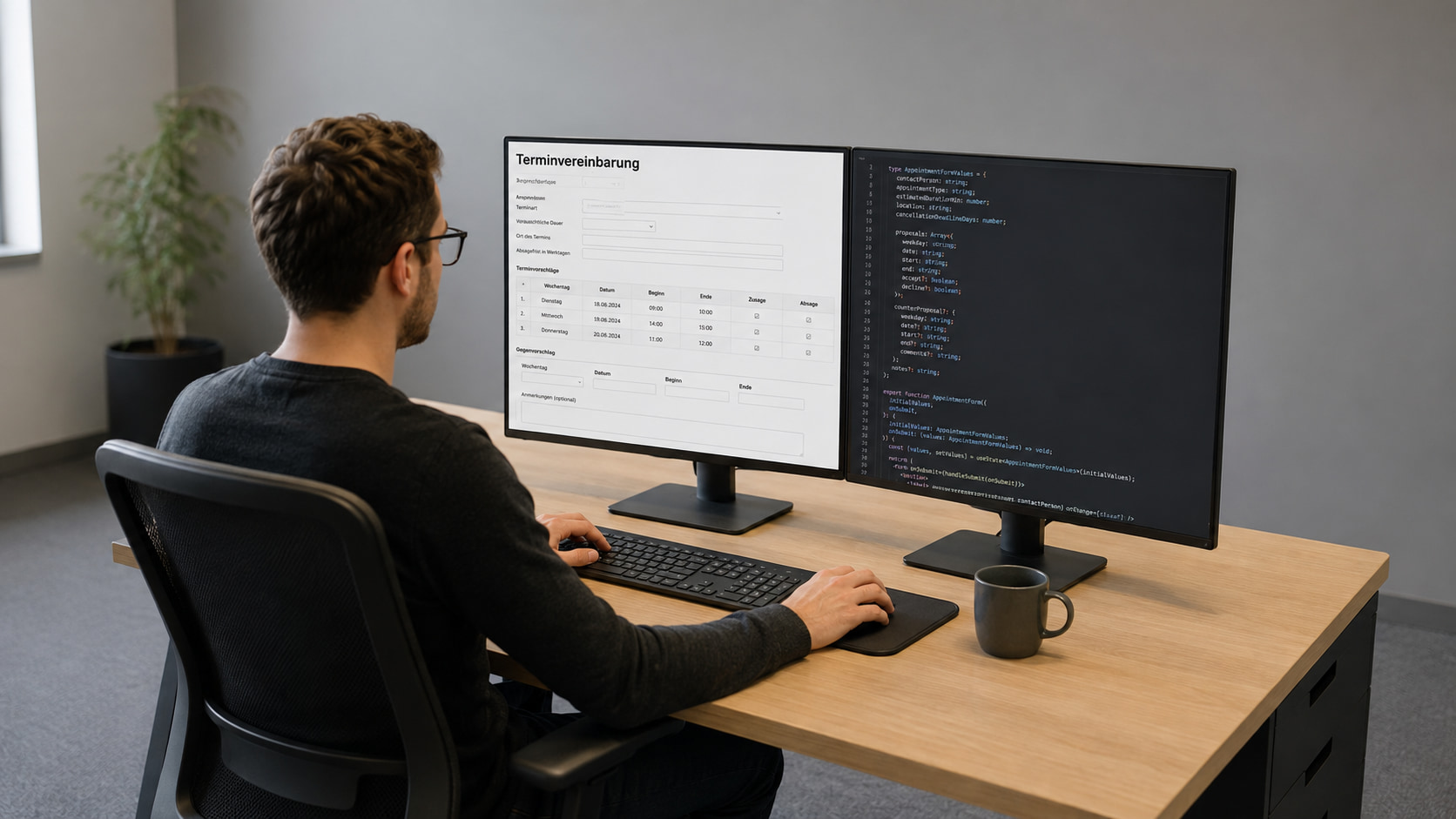 Terminvereinbarung mit Formilo programmieren lassen