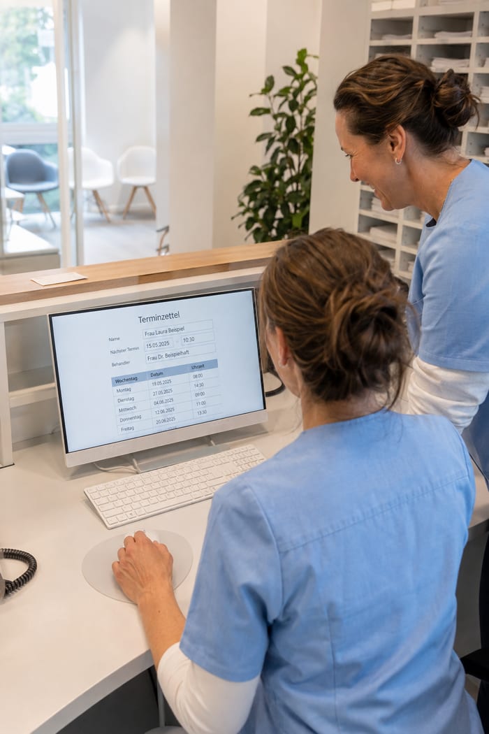 Digitalisierung des Terminzettels