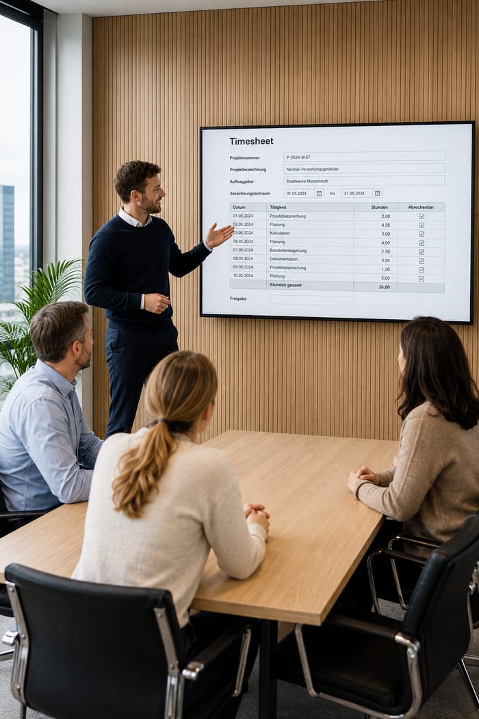 Beratung zum Timesheet