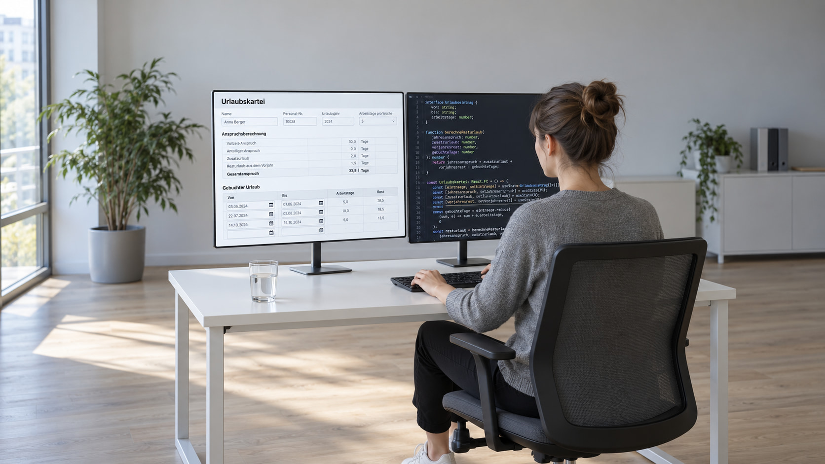 Urlaubskartei mit Formilo programmieren lassen
