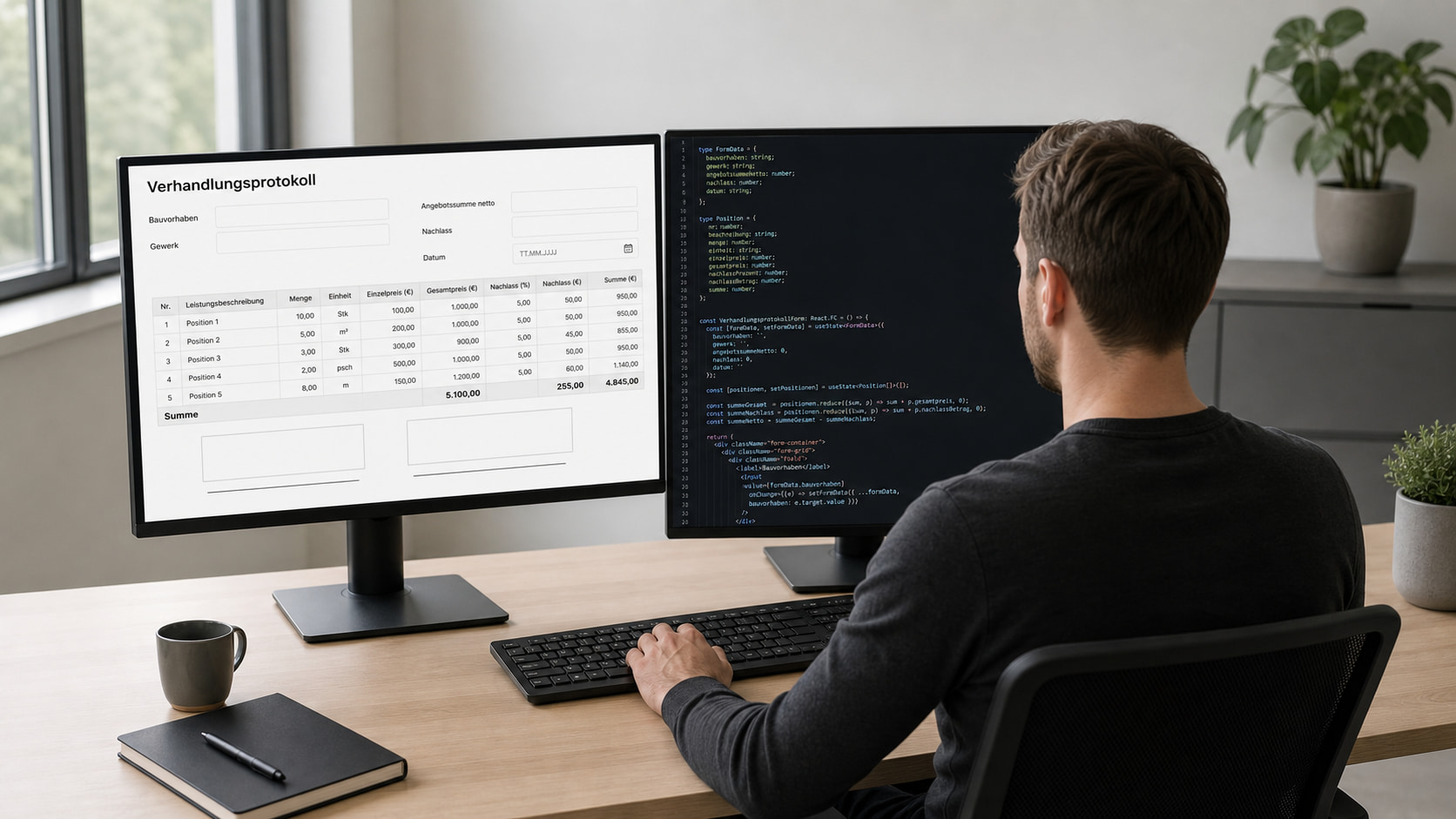 Verhandlungsprotokoll mit Formilo programmieren lassen