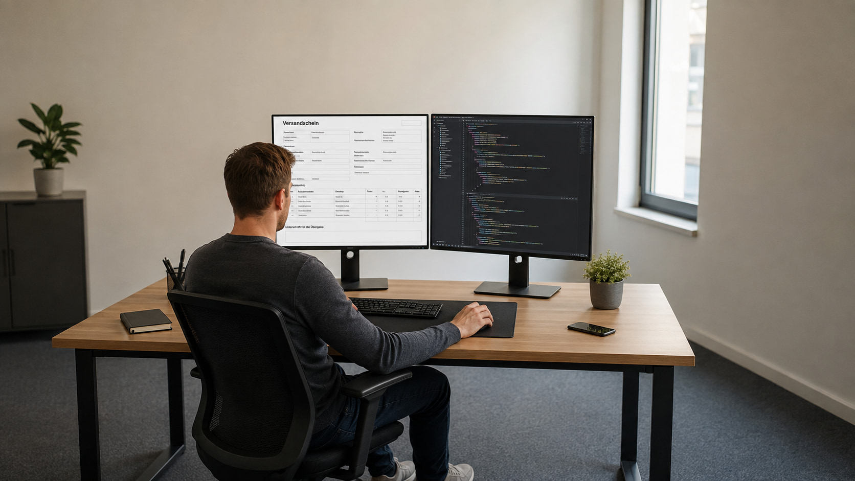 Versandschein mit Formilo programmieren lassen