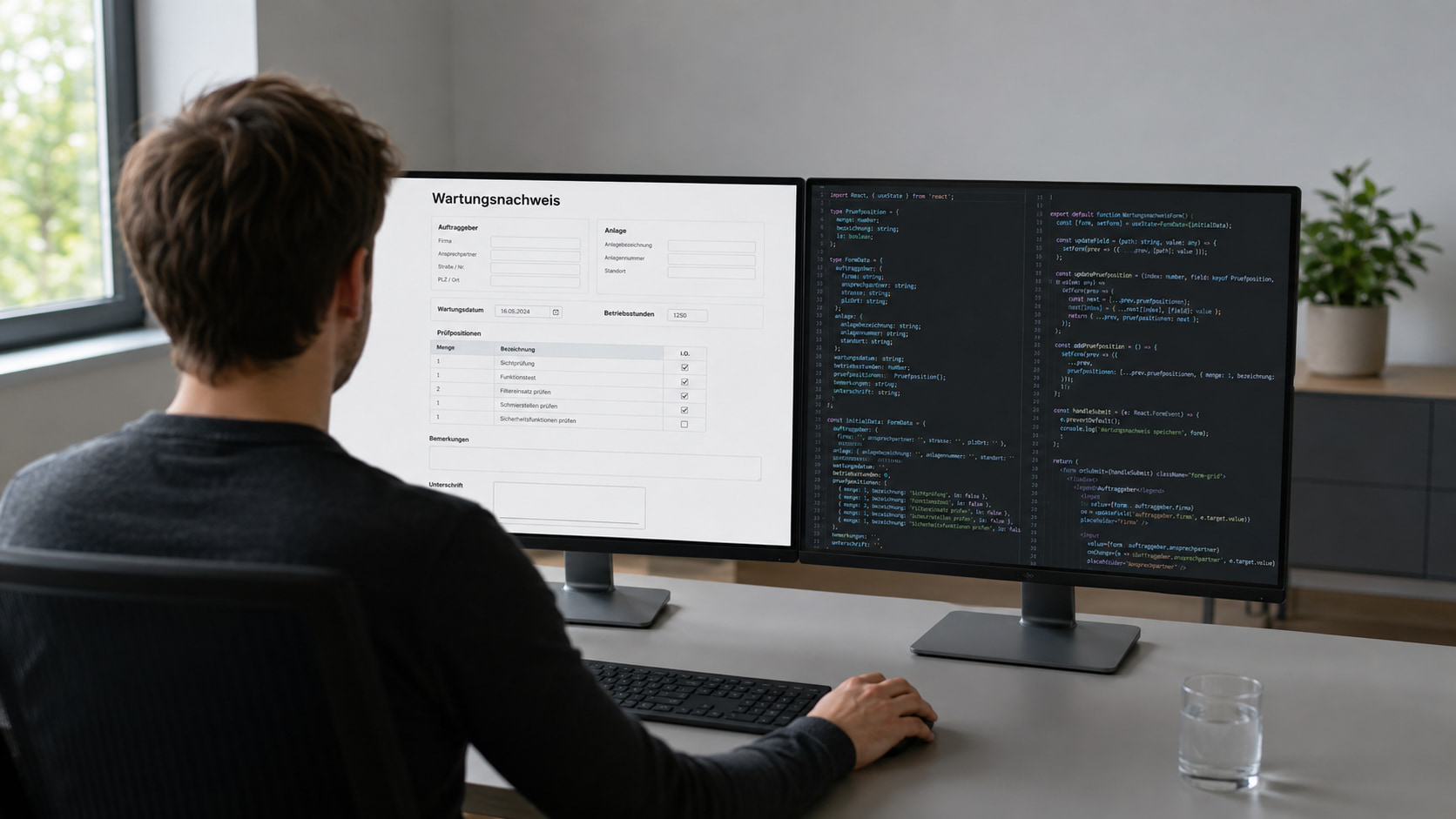 Wartungsvorlage mit Formilo programmieren lassen