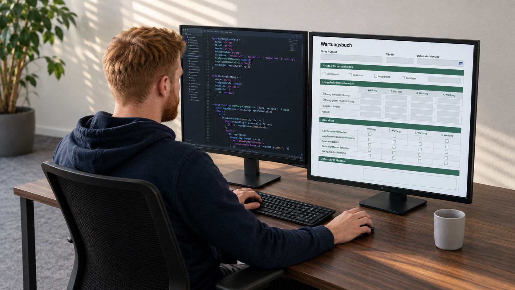 Wartungsbuch mit Formilo programmieren lassen