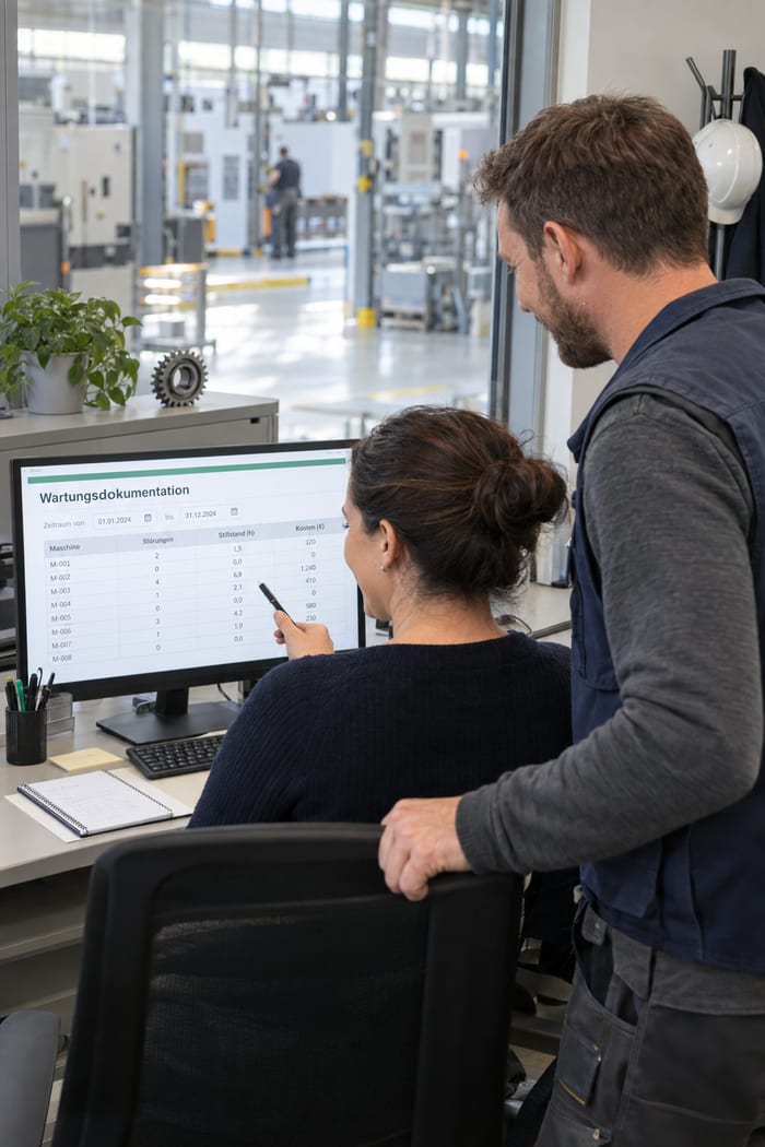 Digitalisierung der Wartungsdokumentation