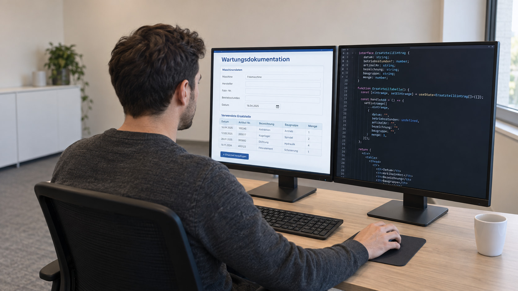 Wartungsdokumentation mit Formilo programmieren lassen