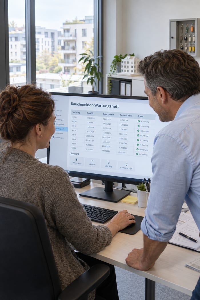 Digitalisierung des Wartungshefts