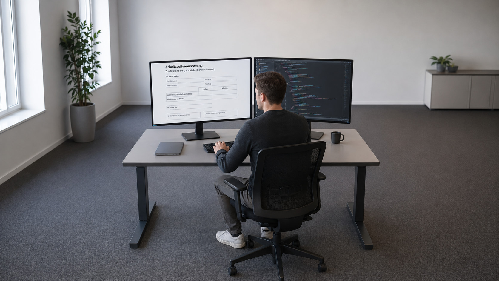Wochenstunden-Formular mit Formilo programmieren lassen