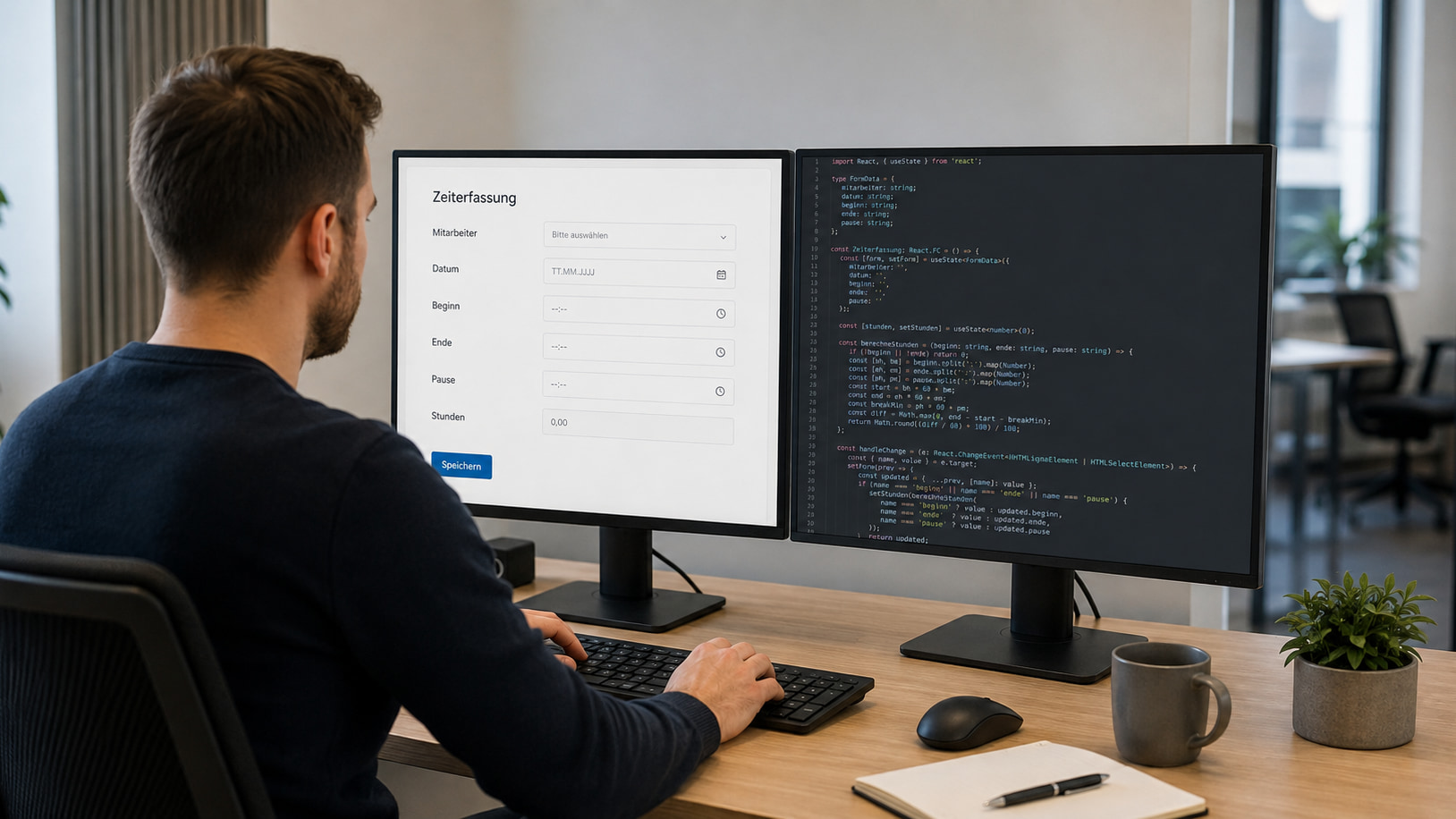 Zeiterfassung mit Formilo programmieren lassen