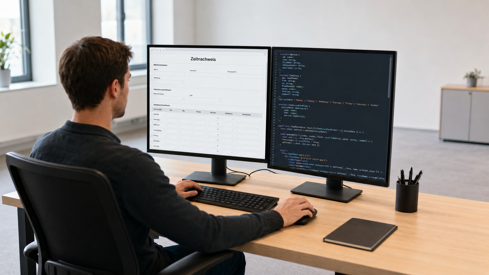 Zeitnachweis mit Formilo programmieren lassen