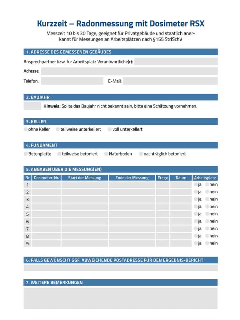 Kurzzeitmessung - PDF Datei ausfüllbar machen - Formilo GmbH