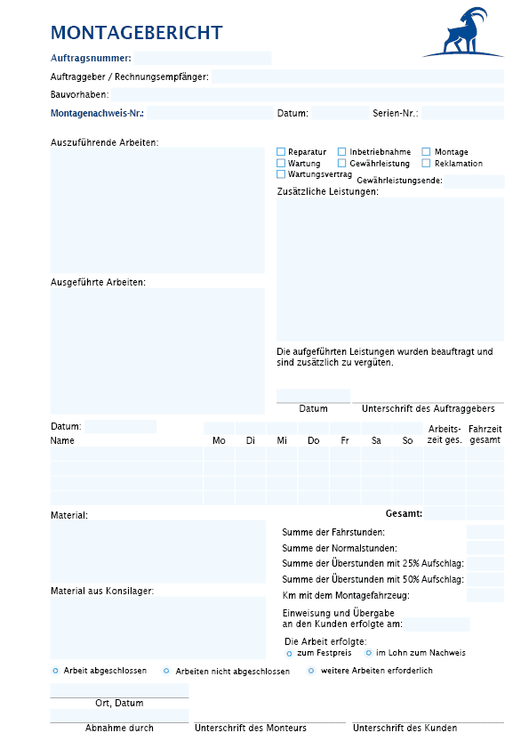 PDF Formular Beispiel