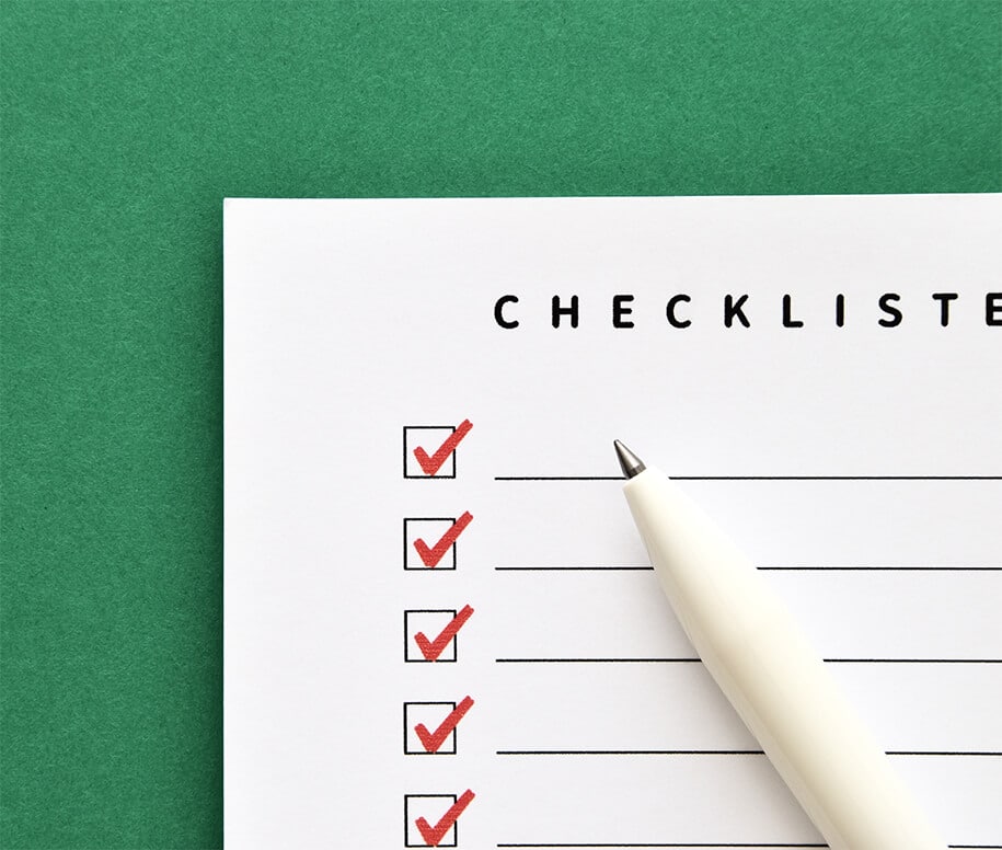 Checkliste