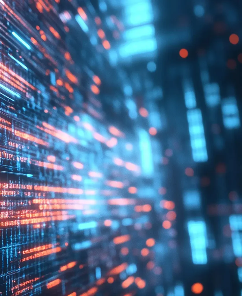 Bunte Linien und Symbole in einer virtuellen Welt symbolisieren Web Formulare
