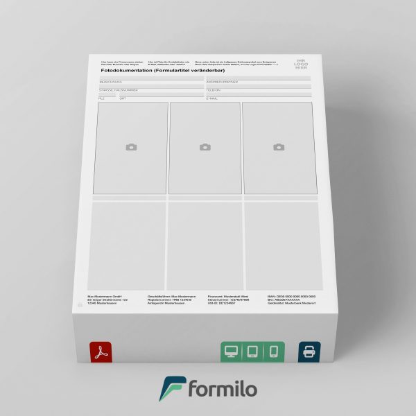 Formilo - Fotodokumentation Vorlage