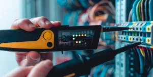 Wartung eines Schaltschranks