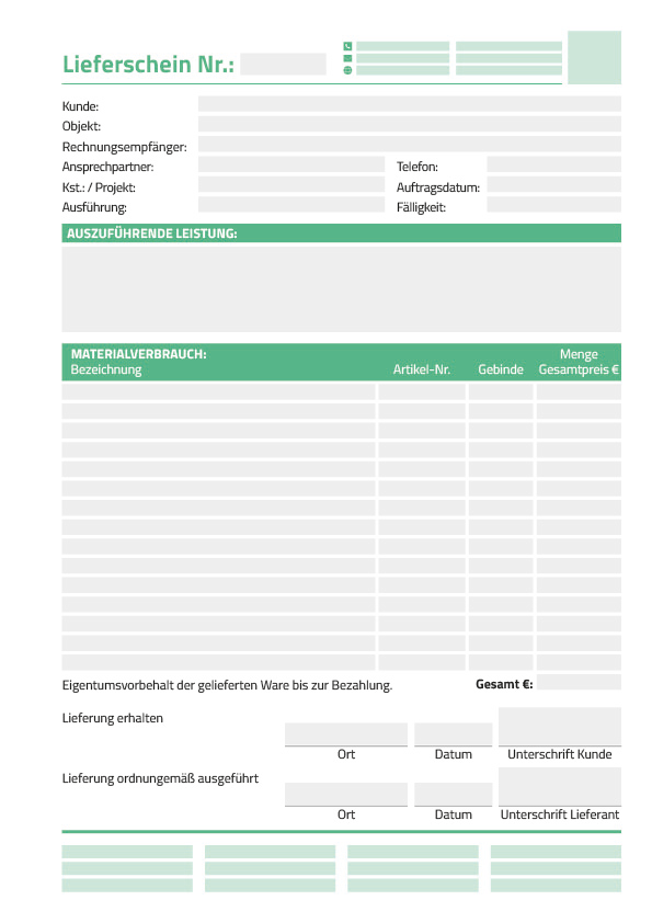 Lieferschein