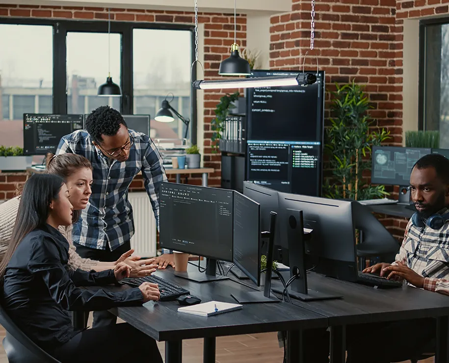 Menschen in einem Büro