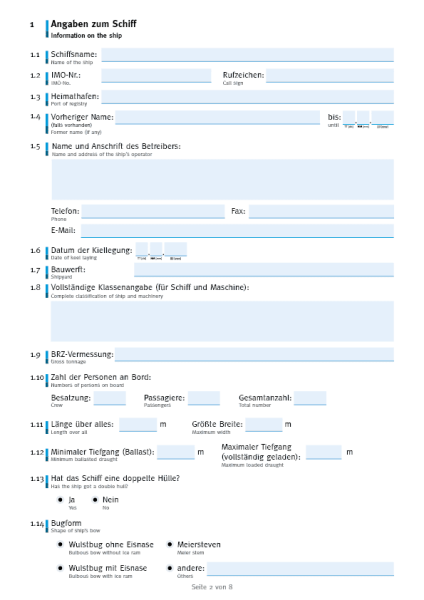 Interaktive PDF Vorlage