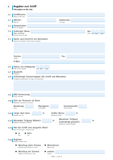 Interaktive PDF Vorlage